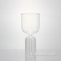 Ensemble de verre coupé champagne en verre borosilicate classique